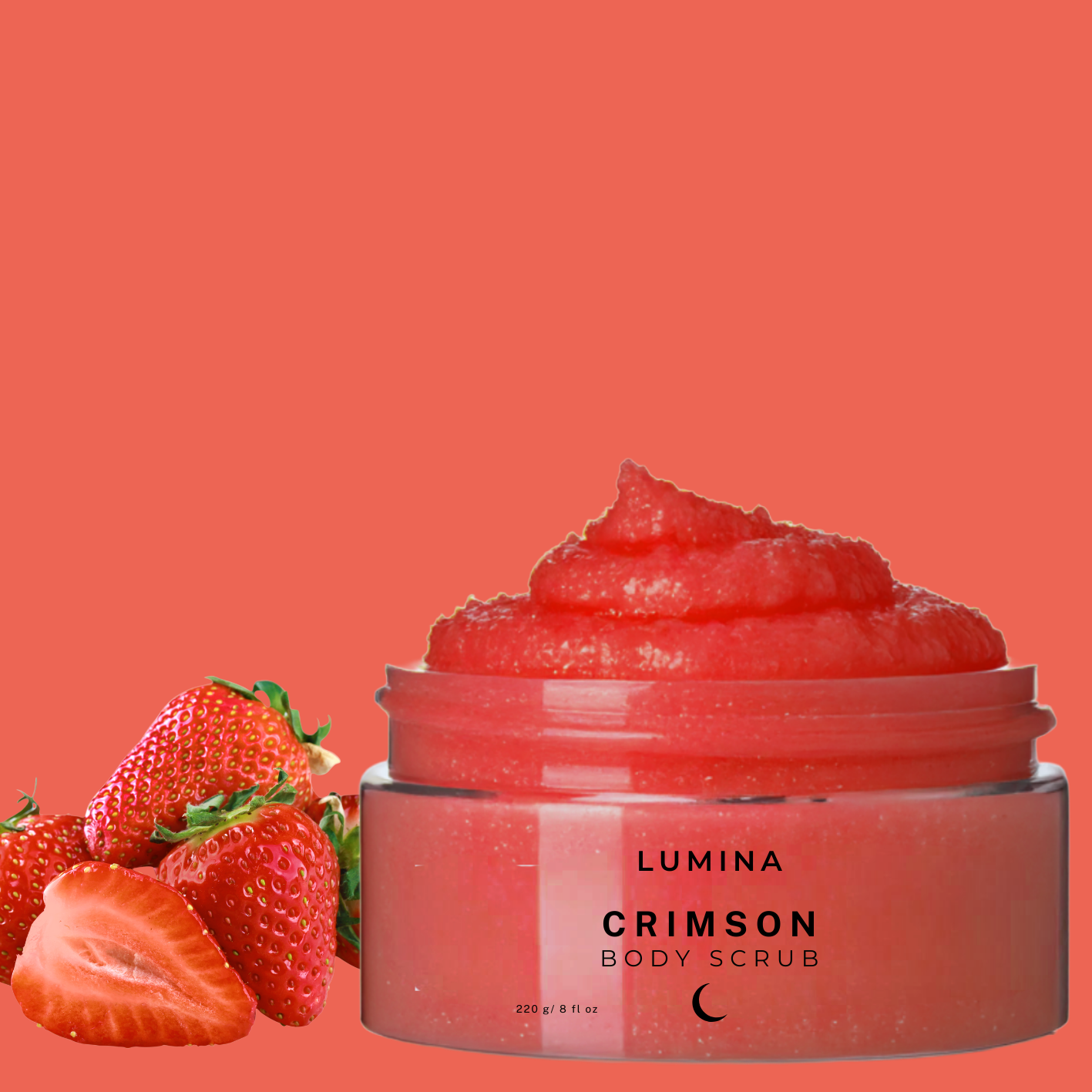 Crimson Foaming Sugar Scrub