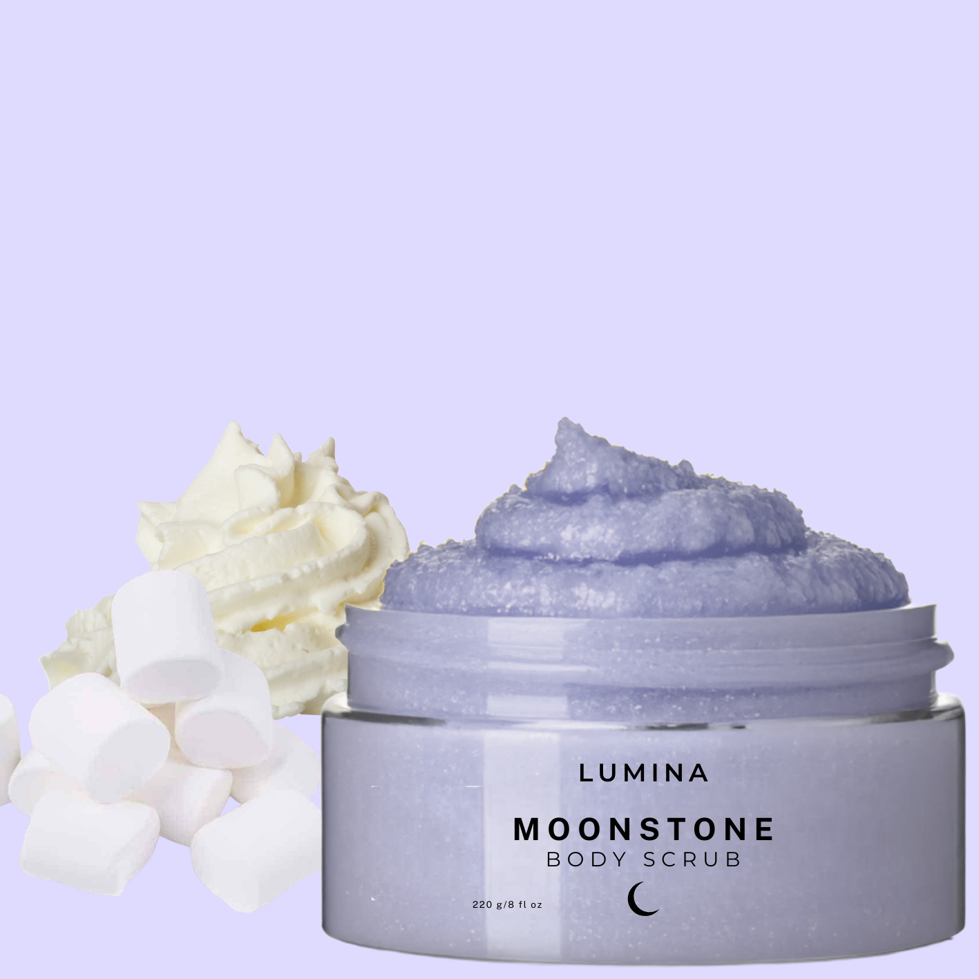 Moonstone Foaming Sugar Scrub