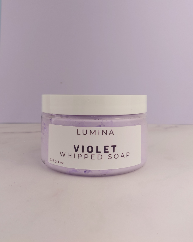 Violet Whipped Soap